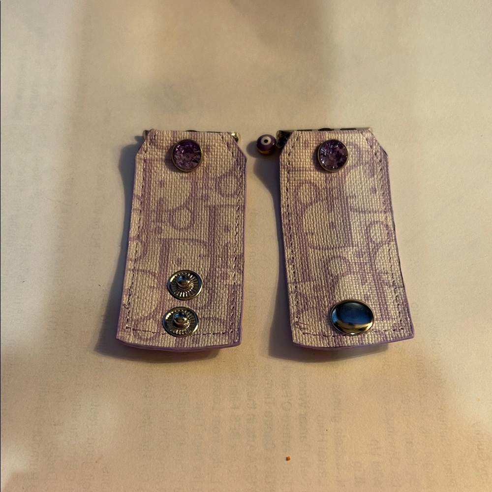 Watch me Creations NWOT UpCycled  Purple/ Lavender Apple Watch Band Size 3
